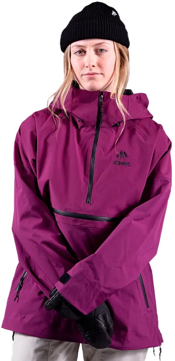 Jones Mtn Surf Recycled Jas Paars S Vrouw