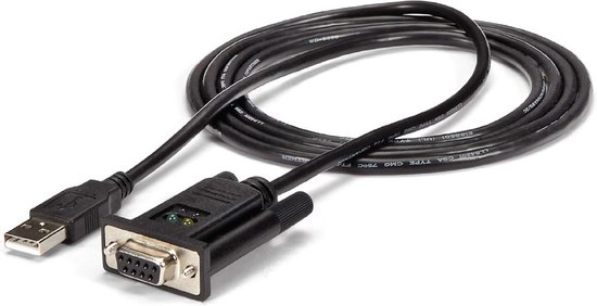 Adapter Usb Naar R232 USB naar Seriële RS232 Adapter Kabel 1.8m met DB9 Null Modem ...