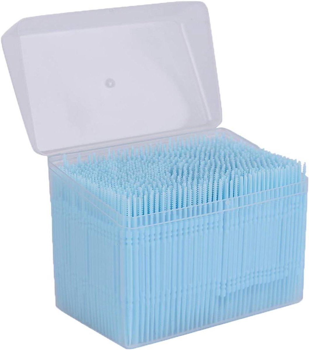 Plastic Tandenstokers Interdentale Stokers Mondverzorging Set van 1100 stuks