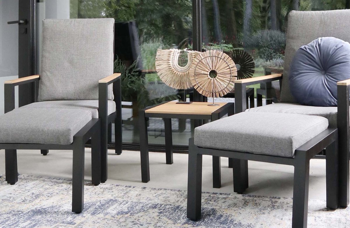 Lesli Living Duoset Coda Charcoal