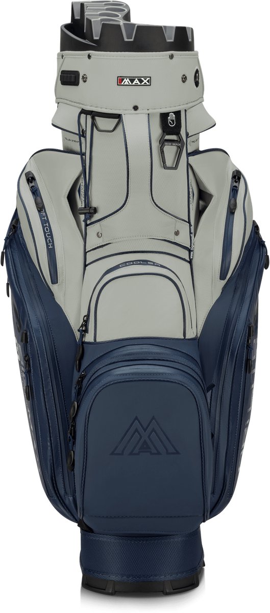 Big Max Drilite Silencio 3 - Stille Golftas - Cartbag - Waterafstotend - 14 dividers - Navy Wit van Merkloos — afbeelding 2