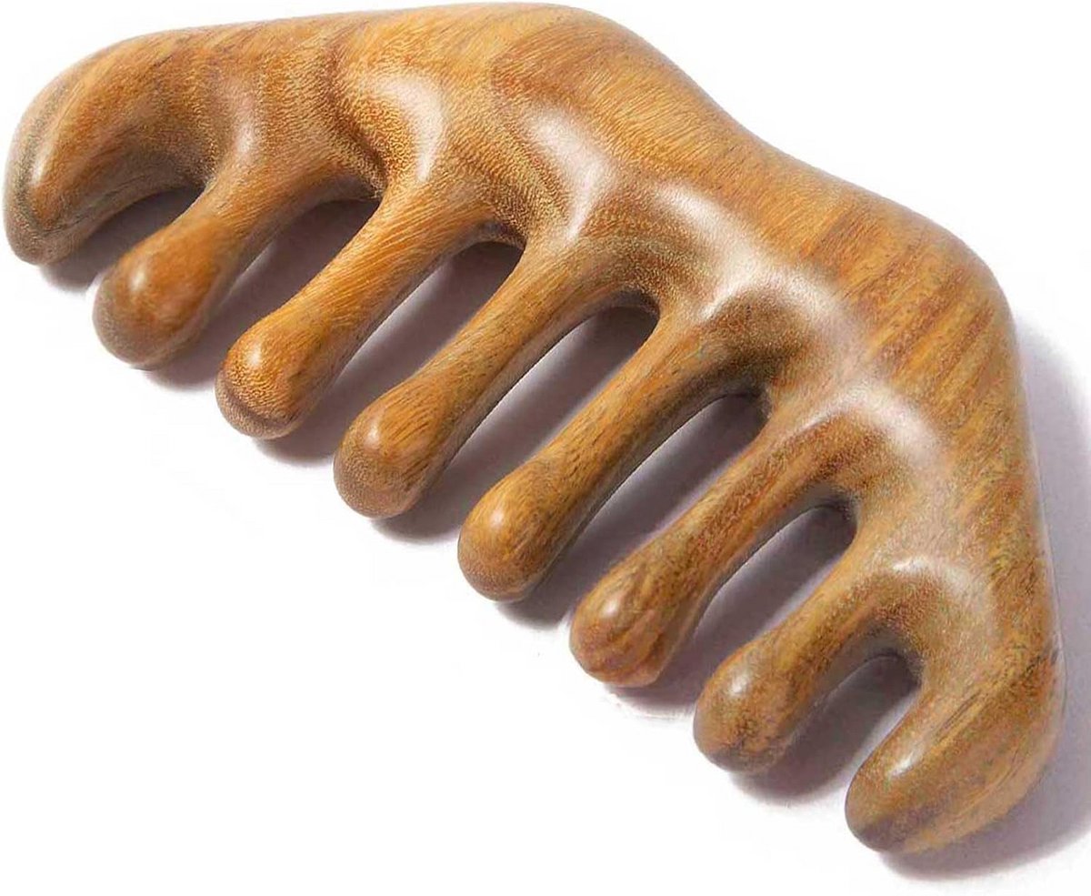 Hoofdhuid Massager Kam voor Ontspanning en Haargroei - Stress Relief Hoofd Massage Tool