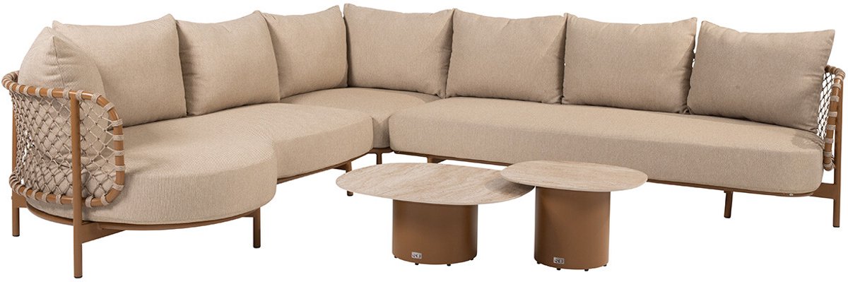 4 Seasons Outdoor Martinique loungeset 5-delig - amber