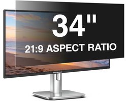 Privacyfilter voor 34 Inch 21:9 Monitor met Blauwlichtfilter en Antireflectie