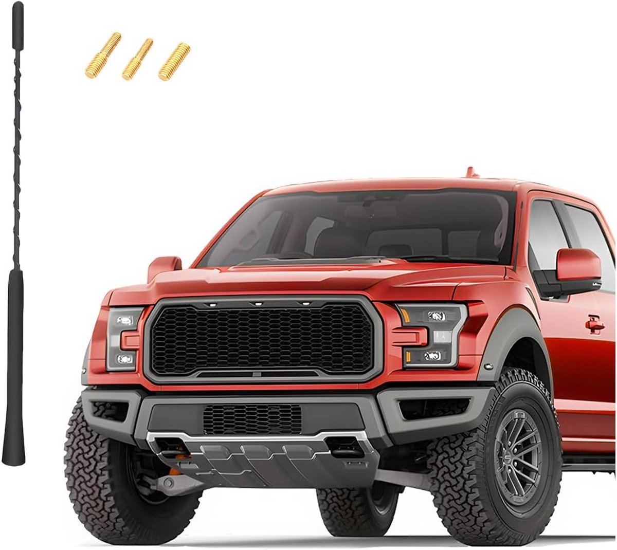 Universele Dakantenne voor Auto Radio FM Ontvangst - 28 cm Flexibel Universeel