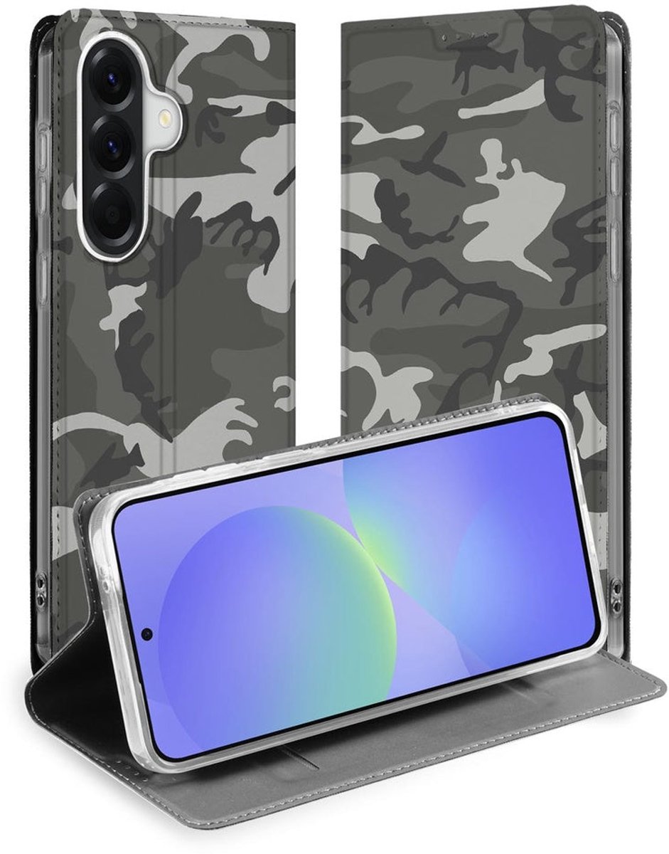 Bookcase Hoesje Samsung Galaxy A37 Army Light