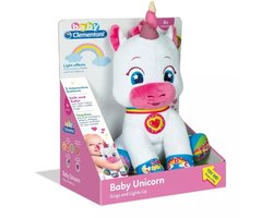 Unicorn Silverbelle interactieve knuffel Clementoni