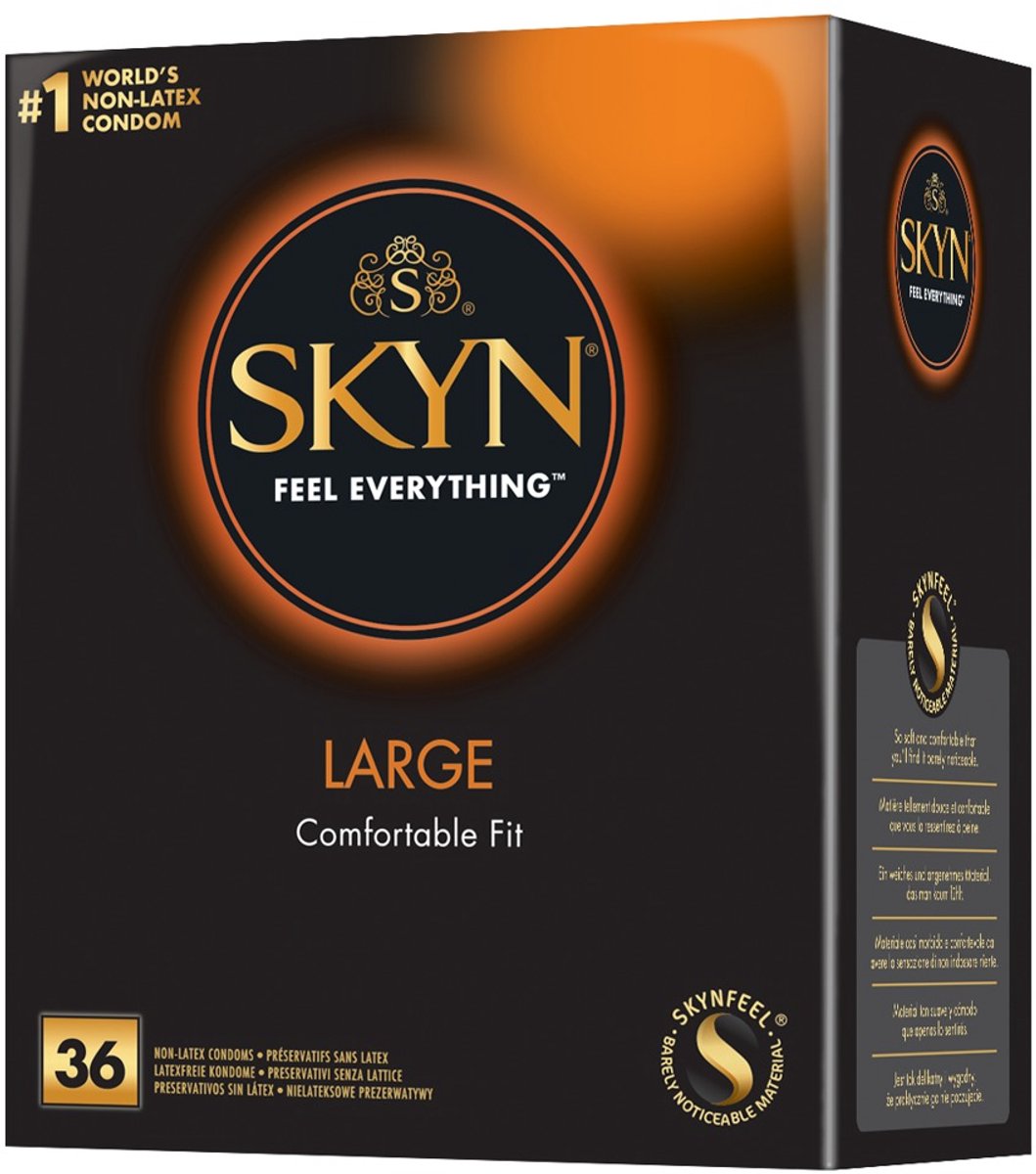 Skyn Large King Size Latexvrije condooms 36 stuks