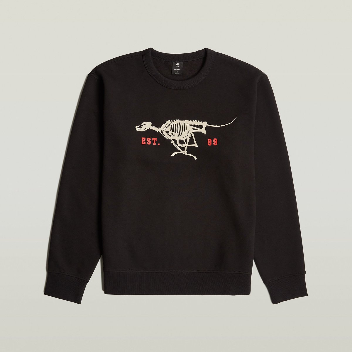G-Star Running dog back gr r sw Heren Sweaters Zwart