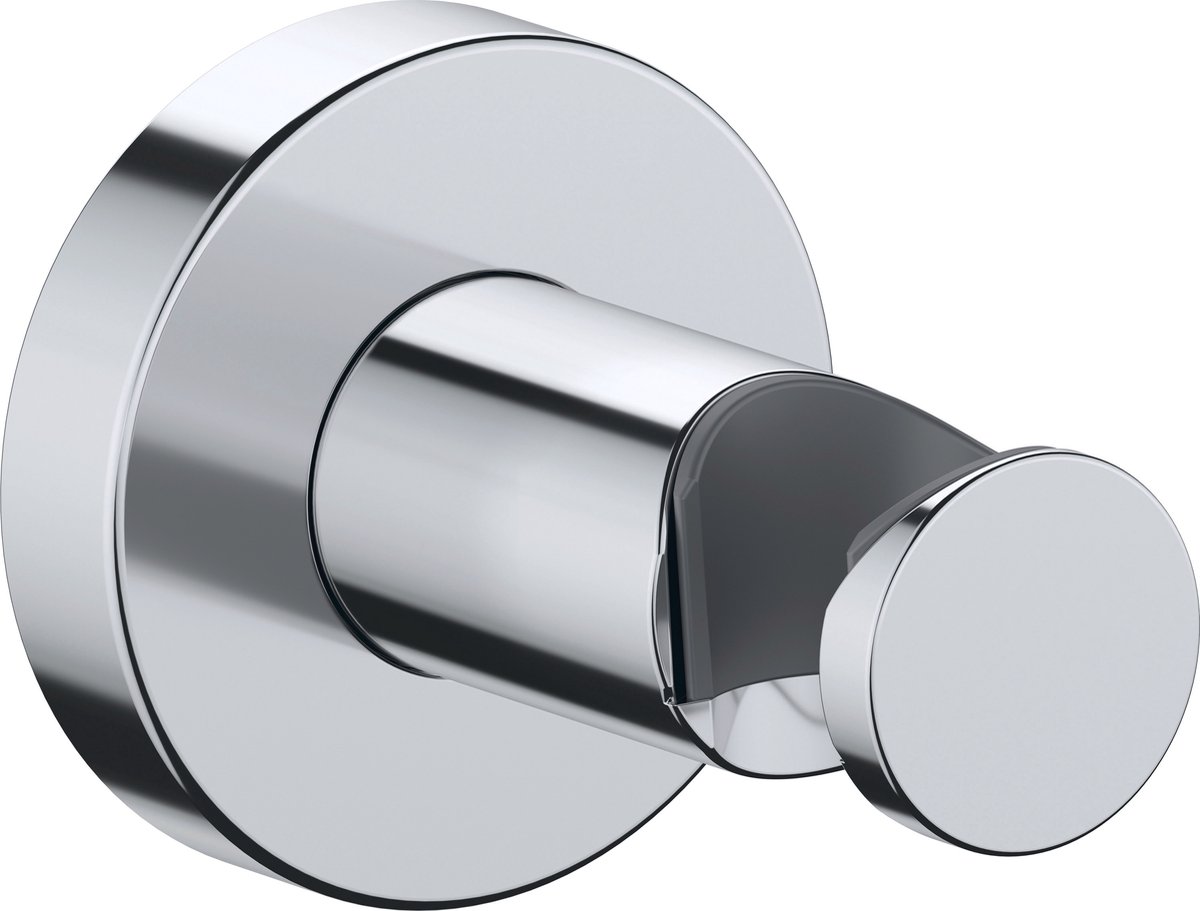 Duravit Douchekophouder Wandmontage Rond Metaal Chroom Hoogglans – Douchehouder Handdouche Houder