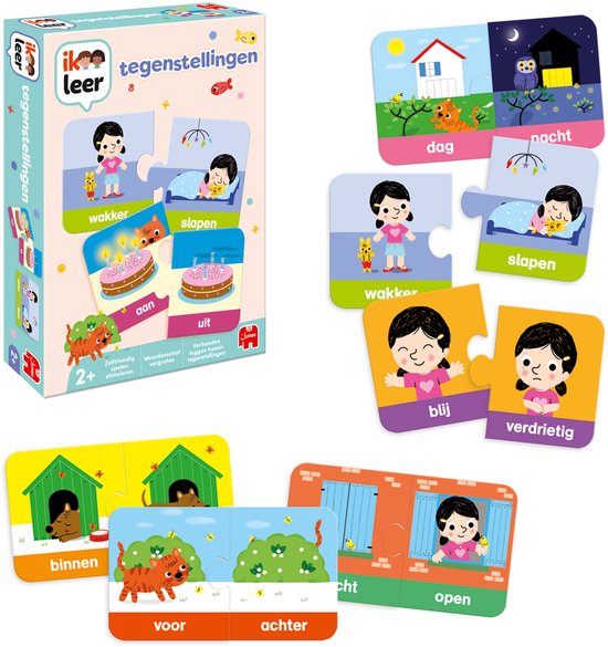 Jumbo - Ik Leer - Tegenstellingen - Educatief spel - Speelgoed vanaf 2 jaar