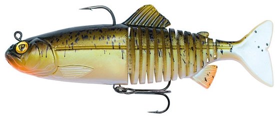 Fox Rage Replicant Jointed UV 15cm - 60g - Kleur : UV Firetiger van Fox Rage — afbeelding 3