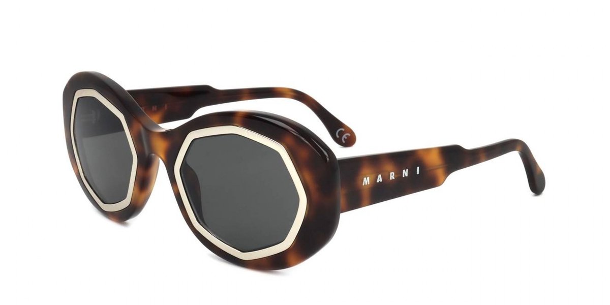 Marni MOUNT BROMO Havana 52/26/145 UNISEX Zonnebrillen