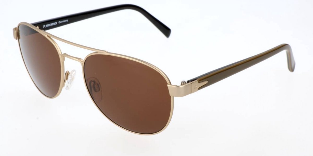 Rodenstock R1414 Light gold / olive 54/17/140 MAN Zonnebrillen