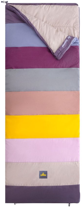 NOMAD® Blazer Multicolour Slaapzak | Linkssluitend | Diverse kleuren | Katoen | Gevoerde tochtstrook