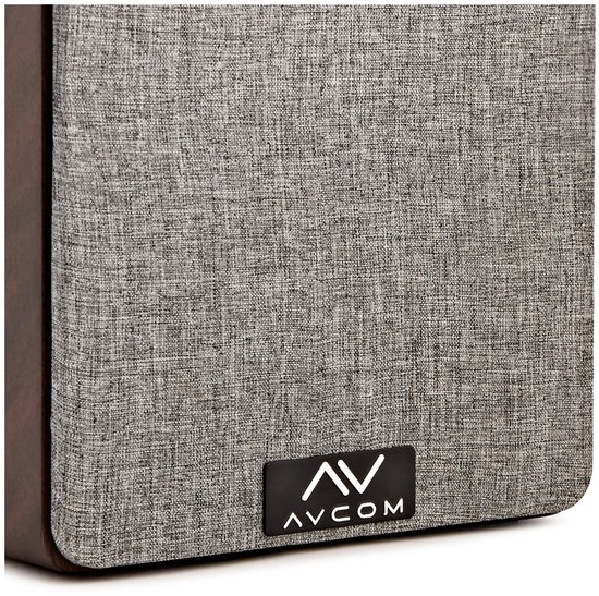 AVCOM 6 boekenplank luidspeakerpaar, walnoot van Merkloos — afbeelding 3