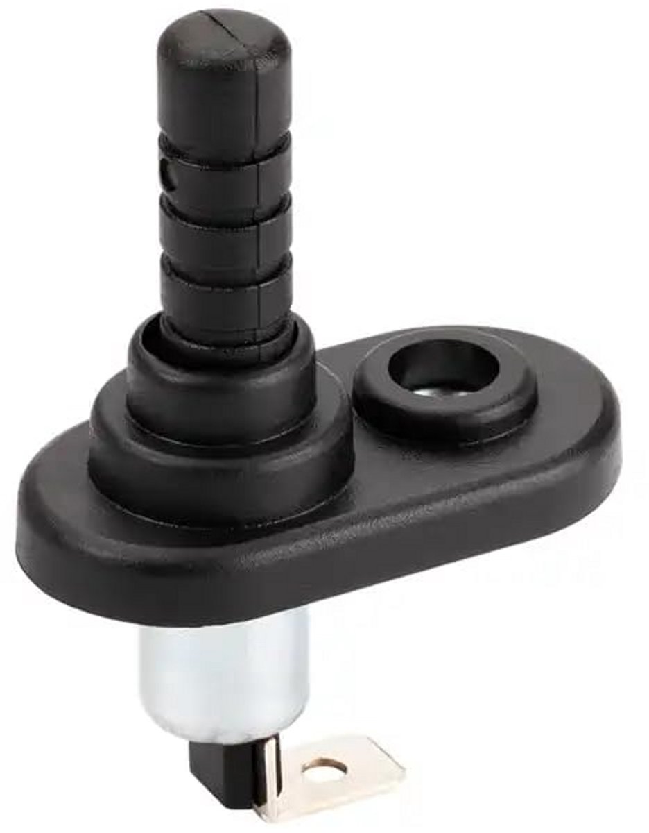 Autodeurcontact Schakelaar - Deurcontact Universeel - Alarm Systeem - Veerterugloop Mechanisme - 5.3cm