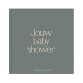 Writemoments Babyshower boek - Gastenboek babyshower - Groen