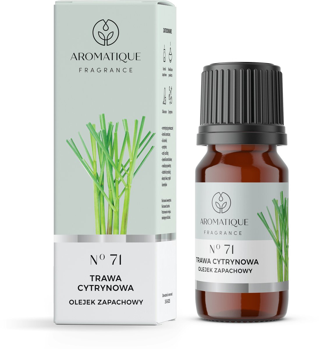 Aromatique - Olejek Zapachowy - Trawa Cytrynowa - 12ml