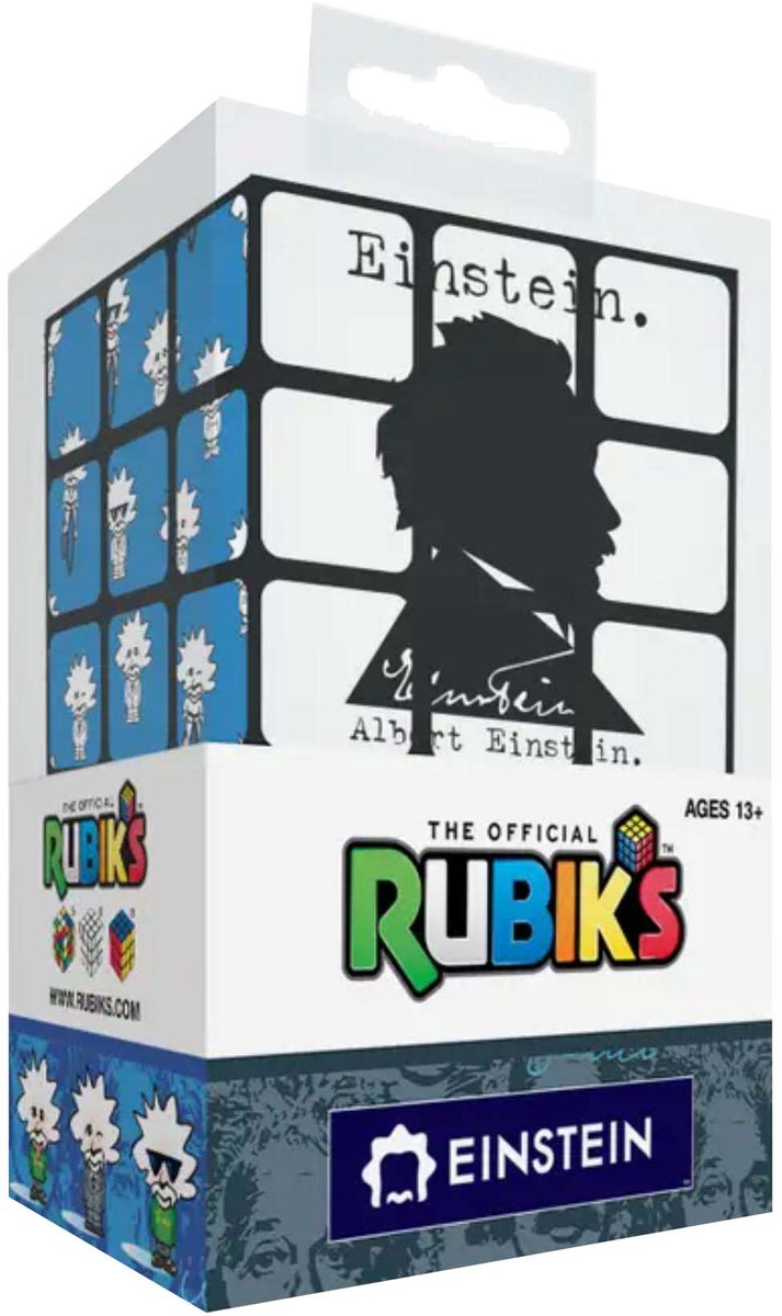 Rubik’s kubus - Albert Einstein - 3x3 puzzel