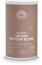 Mattisson - Biologische Vegan Proteïne Blend Poeder 67% - Eiwitpoeder - 400 Gram