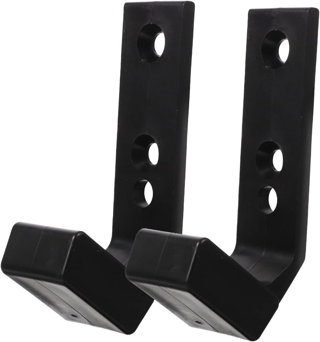 Halter Houders - Fitness Accessoires - Opbergen Gewicht - Stevig PC Materiaal - 15x5.5x4cm - Zwart