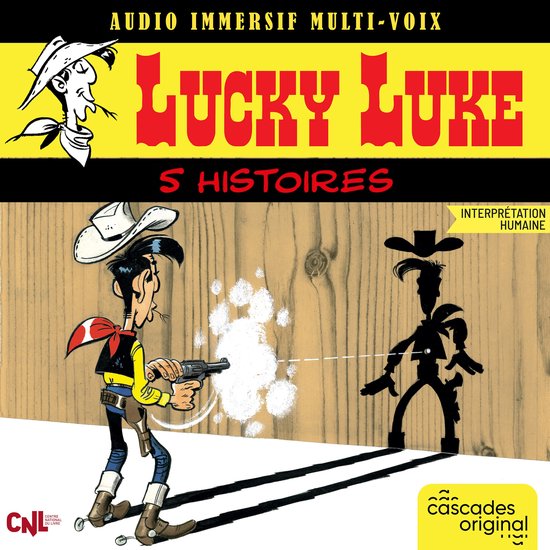 5 histoires de Lucky Luke (Multi-Voix) - cover
