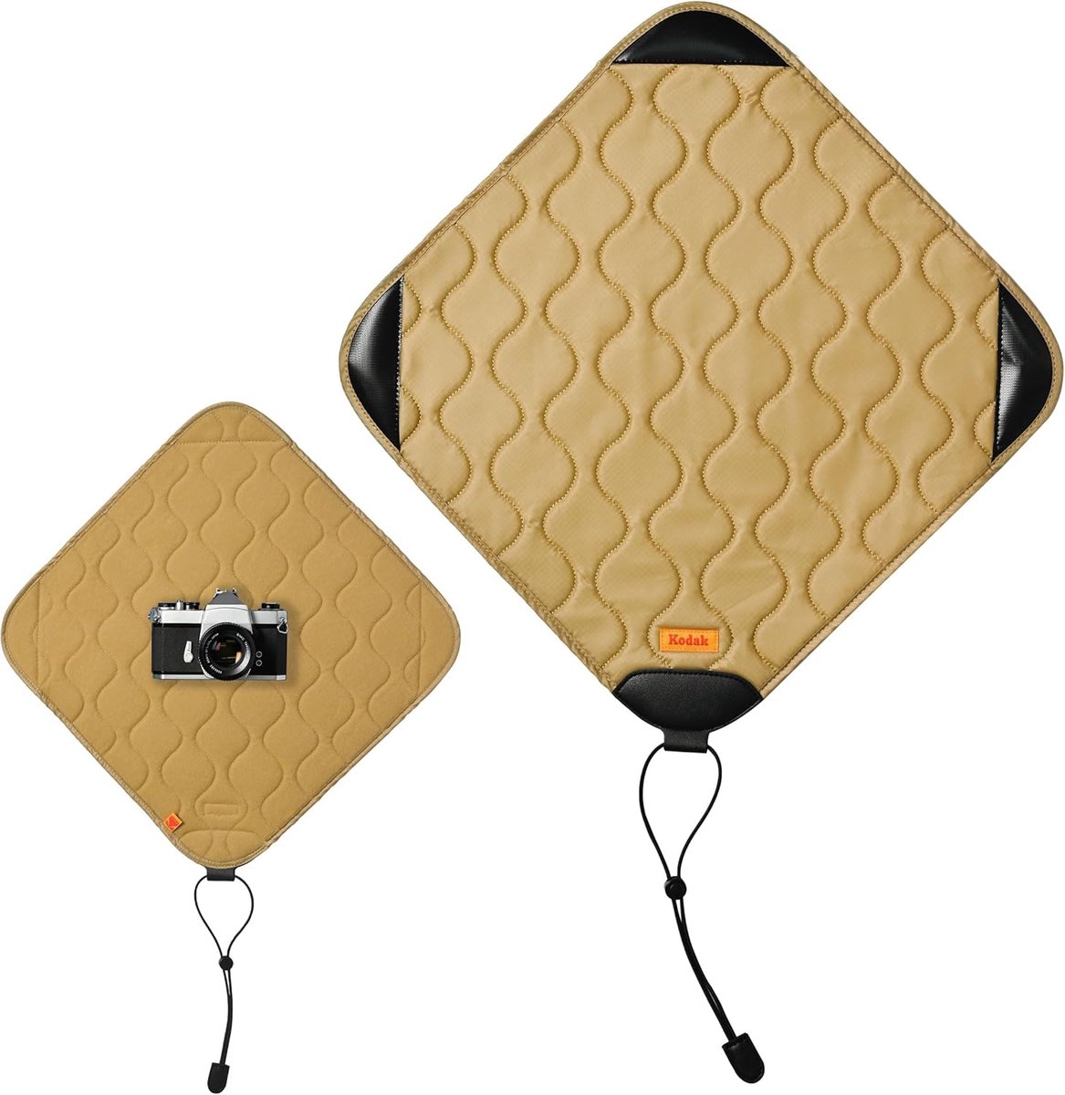 Camera Beschermdoek - Beschermende Wrap - Apparatuur Vervoeren - Waterafstotend Materiaal - 385 x 385 cm - Kaki