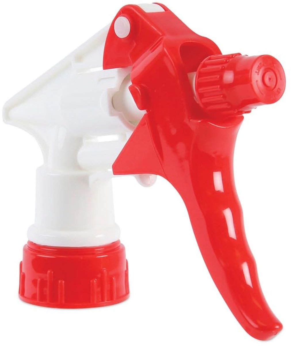 Sproeiapparaat Trigger - Lege Fles - Tuinonderhoud - Lekvrij Ontwerp - 35cm Hoog - Rood/Wit