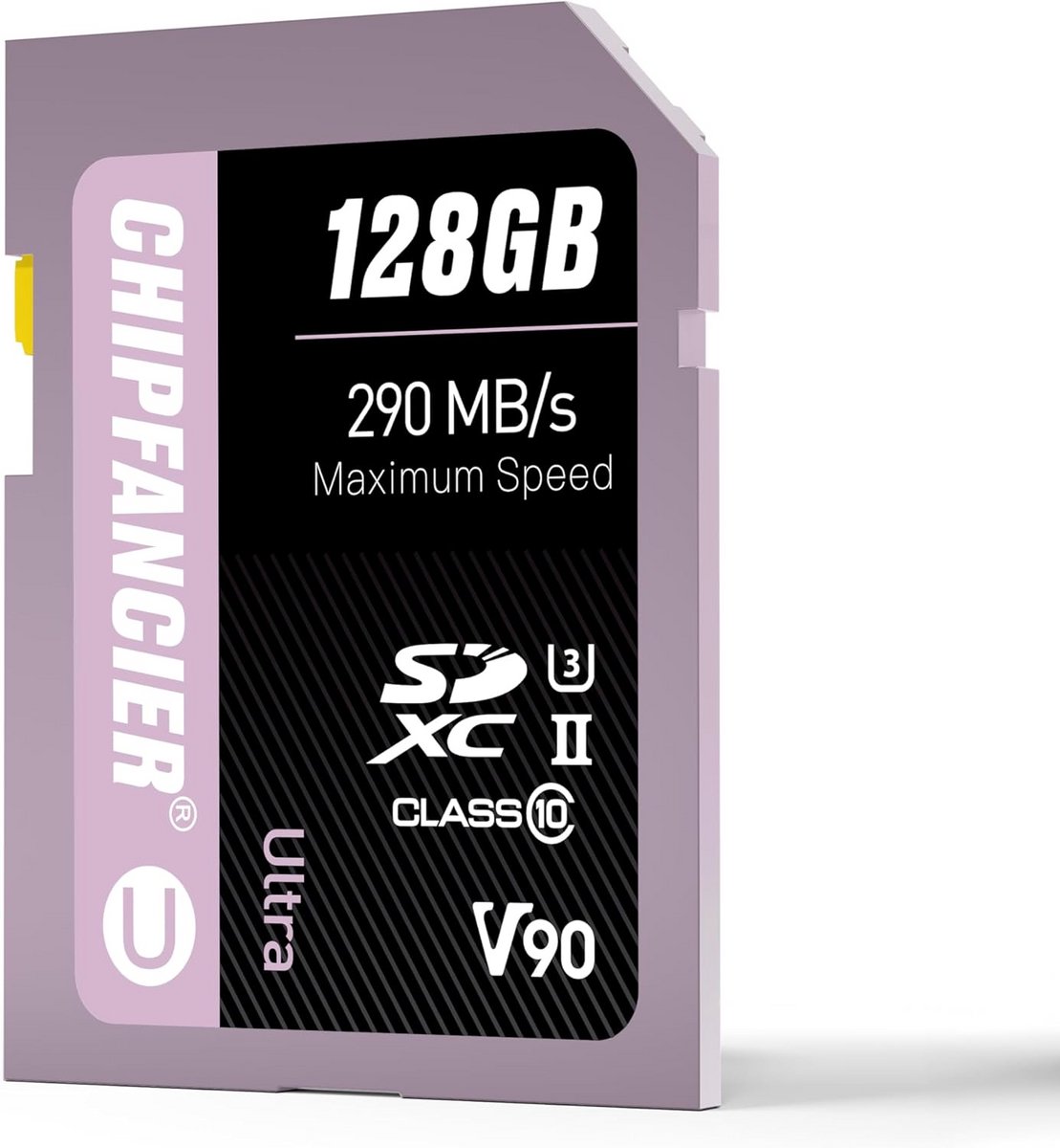 Geheugenkaart SDXC - Snelle Opslagkaart - Video Opnames - UHS-II V90 Snelheid - 128GB Capaciteit - Diepzwart