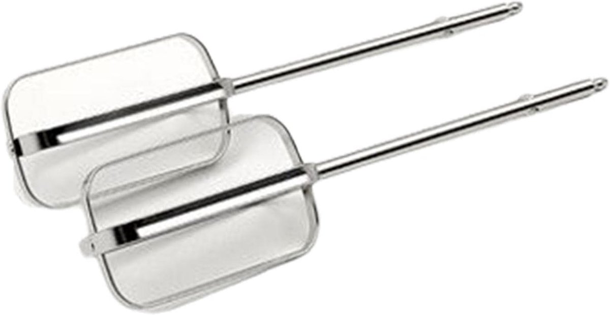 Mixer Accessoires - Kloppers Set - Bakken En Koken - Roestvrij Staal - 18cm Lengte - Wit