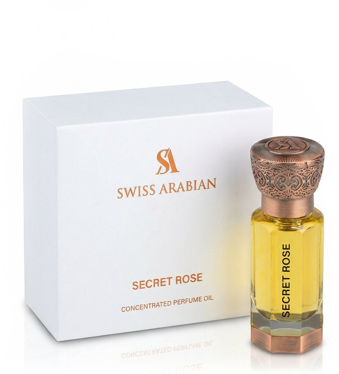 Swiss Arabian Secret Rose Perfumed Oil 12 ml (unisex)