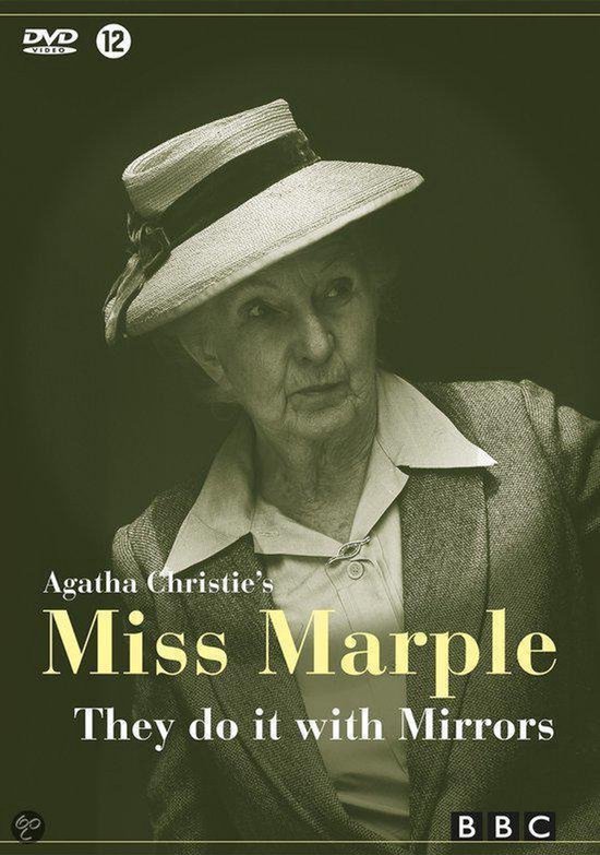 Agatha Christie's Miss Marple: They Do It With Mirrors DVD. Een vrouw met een hoed en blazer.