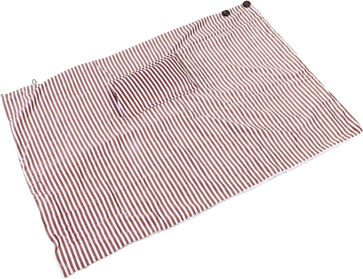 Verwarmde Deken - Zachte Plaid - Gezellig Thuis - 3 Warmte-instellingen - 105x65 cm - Koffiebruin