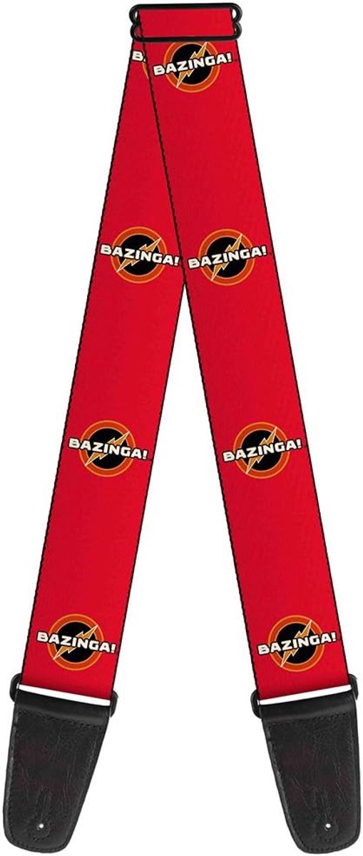 Gitaarband - Muziek Accessoire - Optreden - Verstelbaar - 34-60 inch - Logo Print