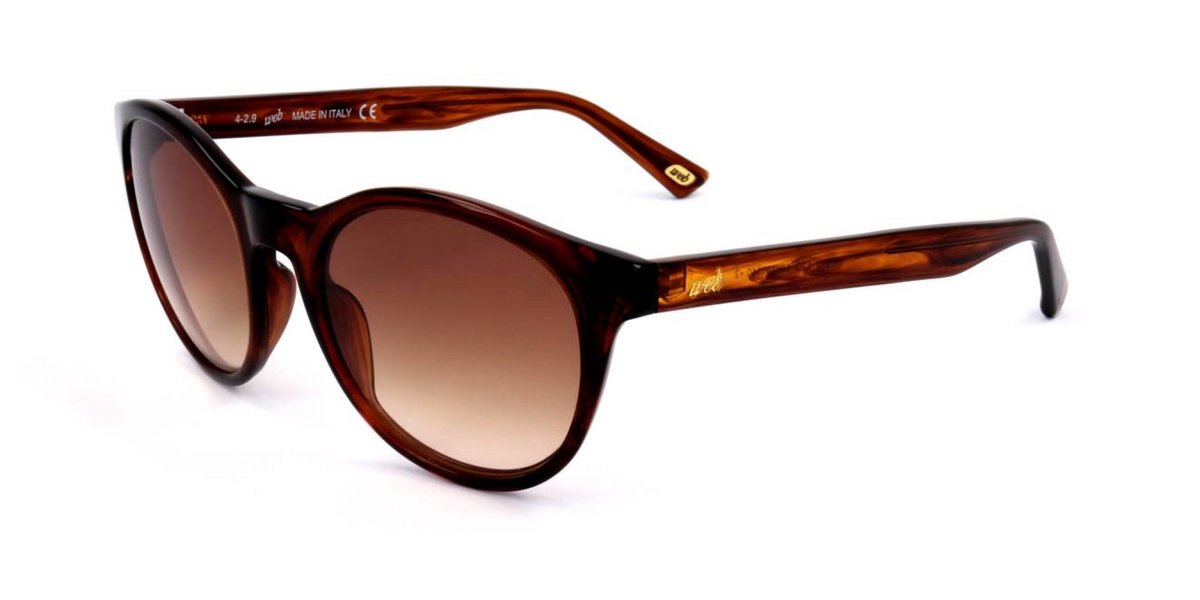 Web WE0292 Dark havana 52/19/140 WOMAN Zonnebrillen