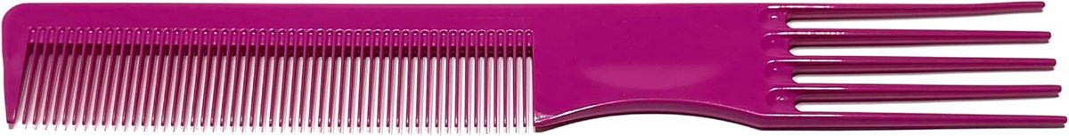 Vorkkam Haarstyling - Professionele Kam - Dagelijks Gebruik - Haarvriendelijke Tanden - 20 cm Lengte - Fuchsia Roze