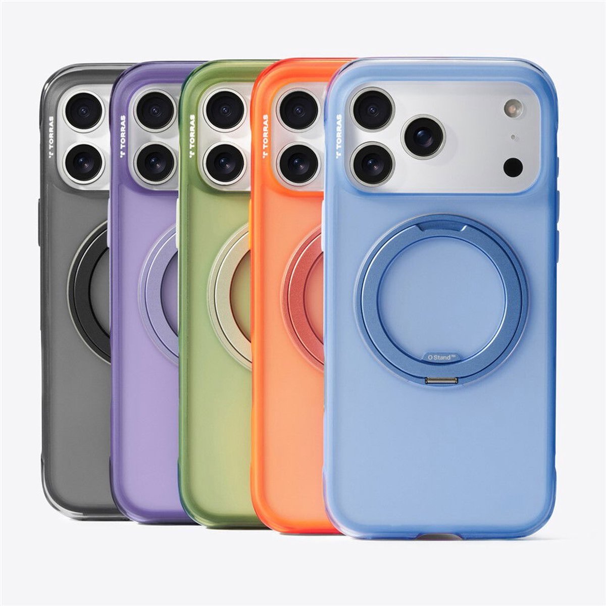 iPhone 16 Pro Max hoesje met MagSafe, militaire valbescherming, 360° draaibare standaard, zwart - Afbeelding 3