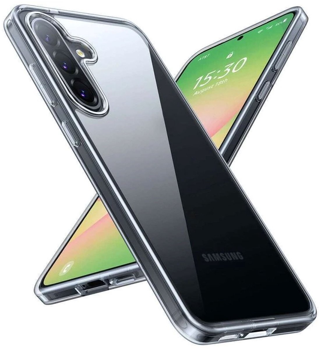 Torras Diamond Samsung Galaxy A56 Hoesje Back Cover Transparant