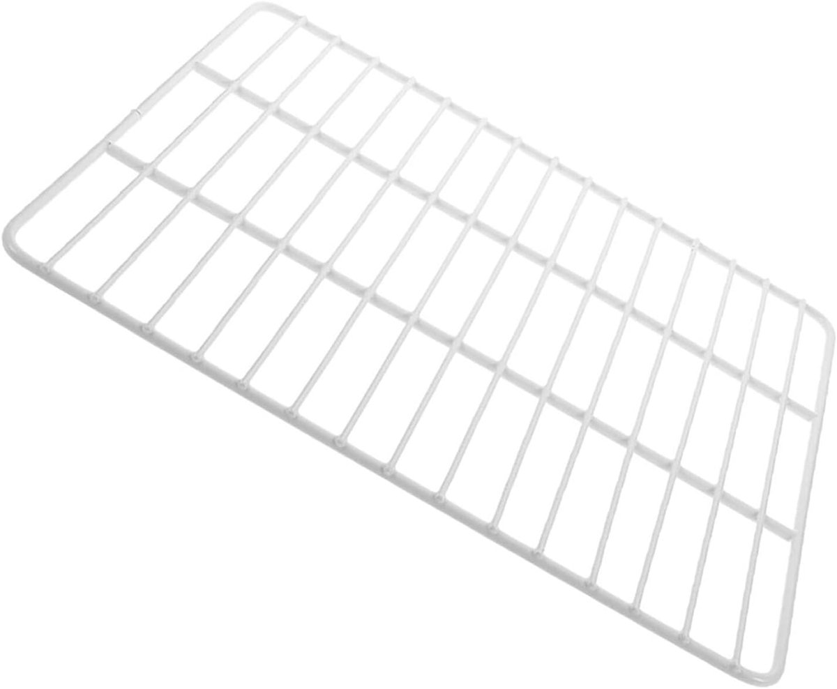 Vriezer Plank - Opslagrek Organizer - Ijsjes Bewaren - Geoptimaliseerde Luchtstroom - 45x40x0.5cm - Wit