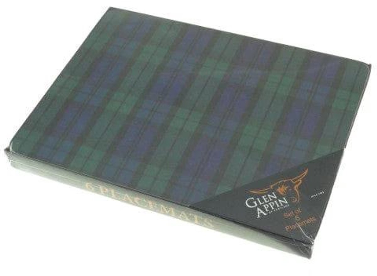 Black Watch Placemats (28x21cm) 6 stuks