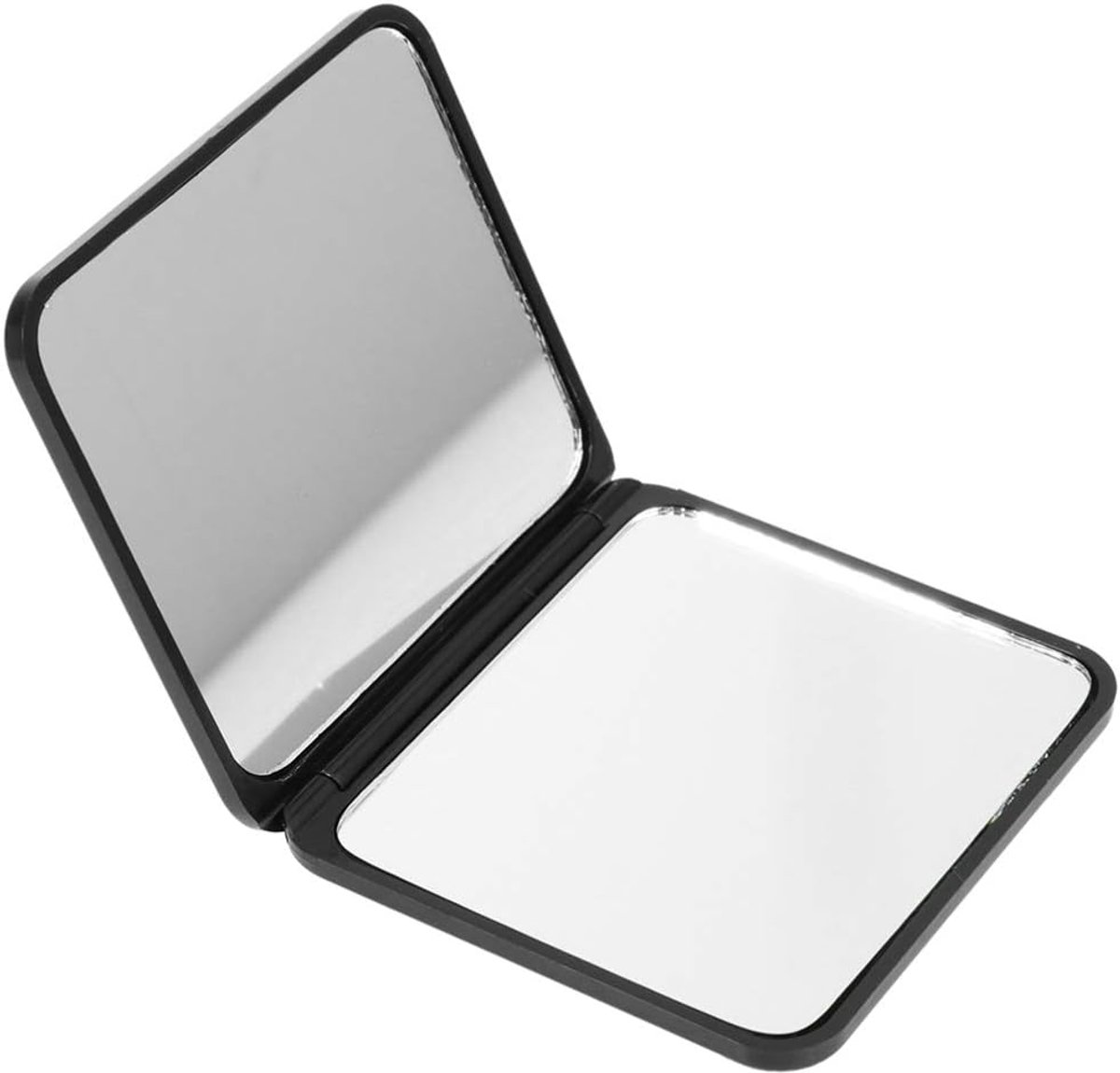 Compacte Spiegel - Make-up Spiegel - Reizen - Dubbelzijdig - 7 x 6.5 cm - Zoals afgebeeld
