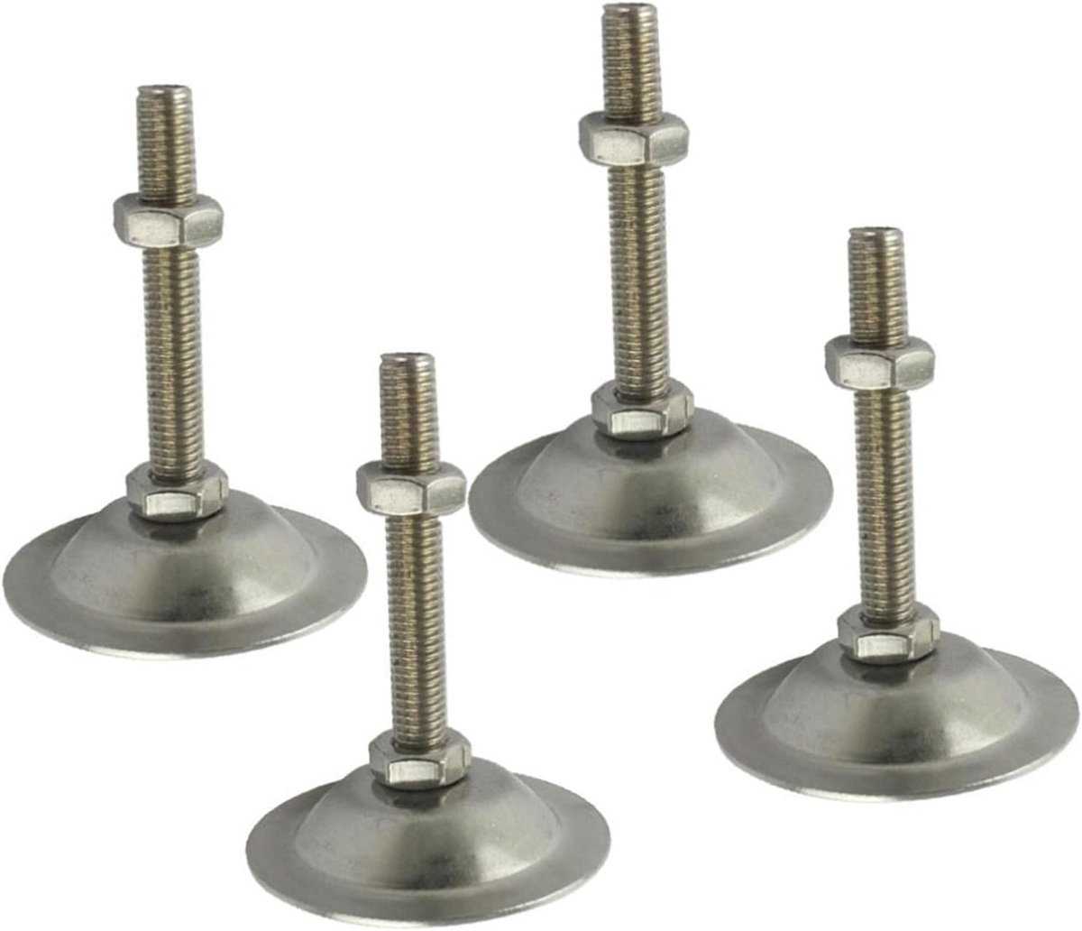 Nivelleervoeten - Stelvoet meubels - Meubels waterpas - Verstelbaar M8x100 - 38mm basis