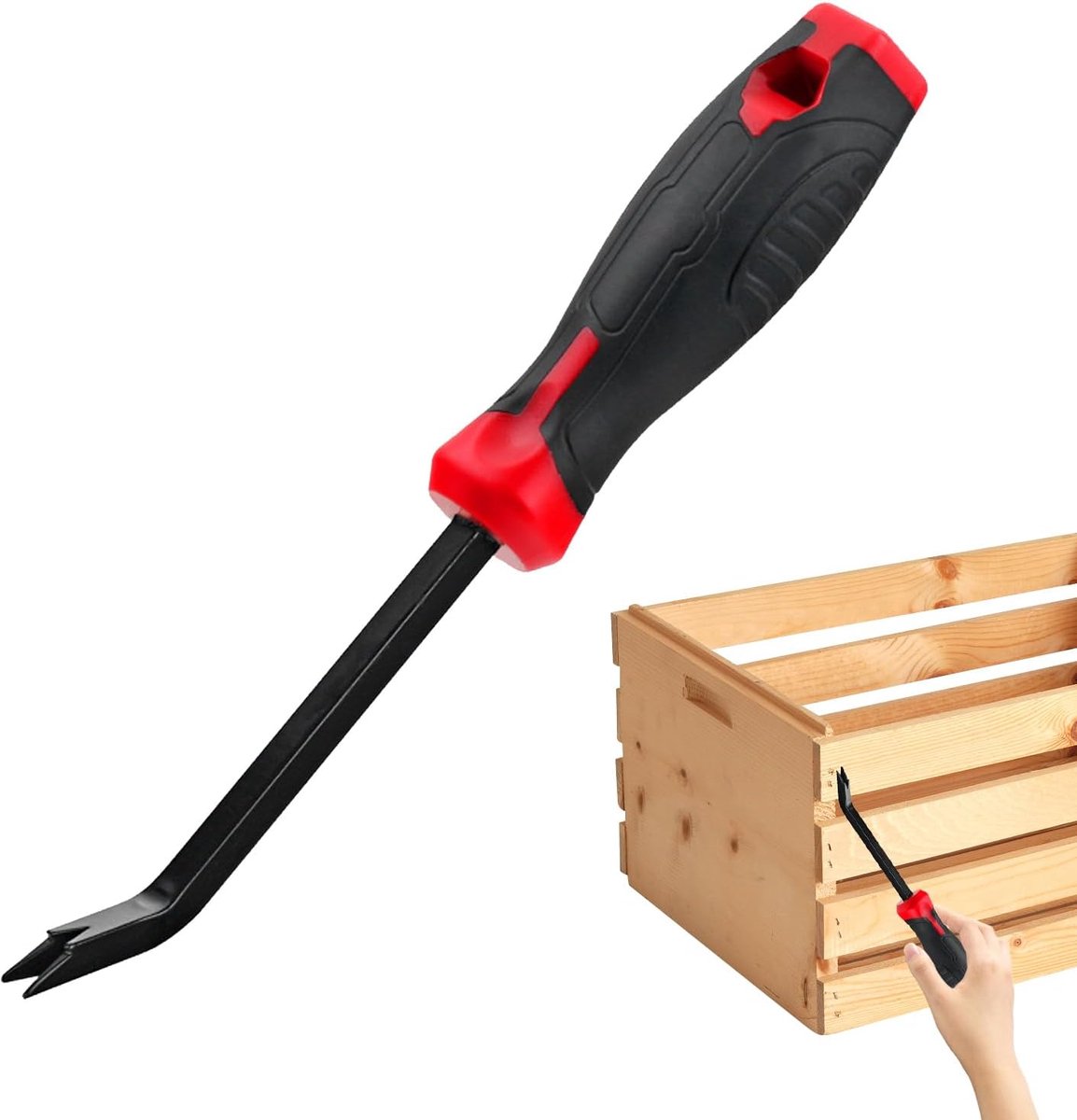 Nageltrekker - Verwijderaar - Houtbewerking - Ergonomisch Handvat - 20cm Lengte