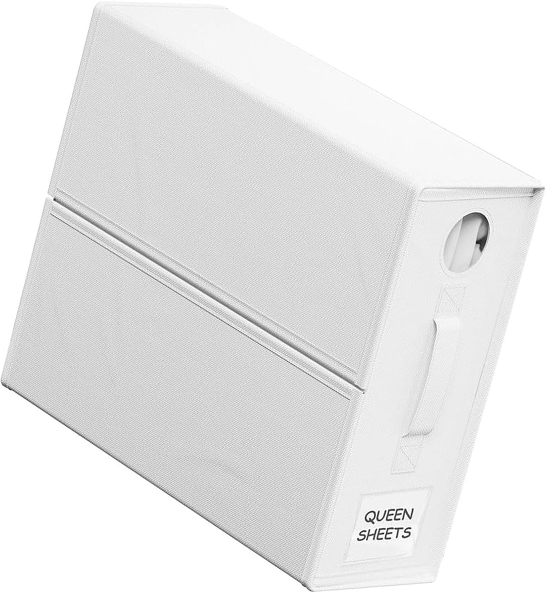 Opbergbox - Organizer container - Ruimte besparen - Stofdicht venster - 39x33x13 cm - Beige