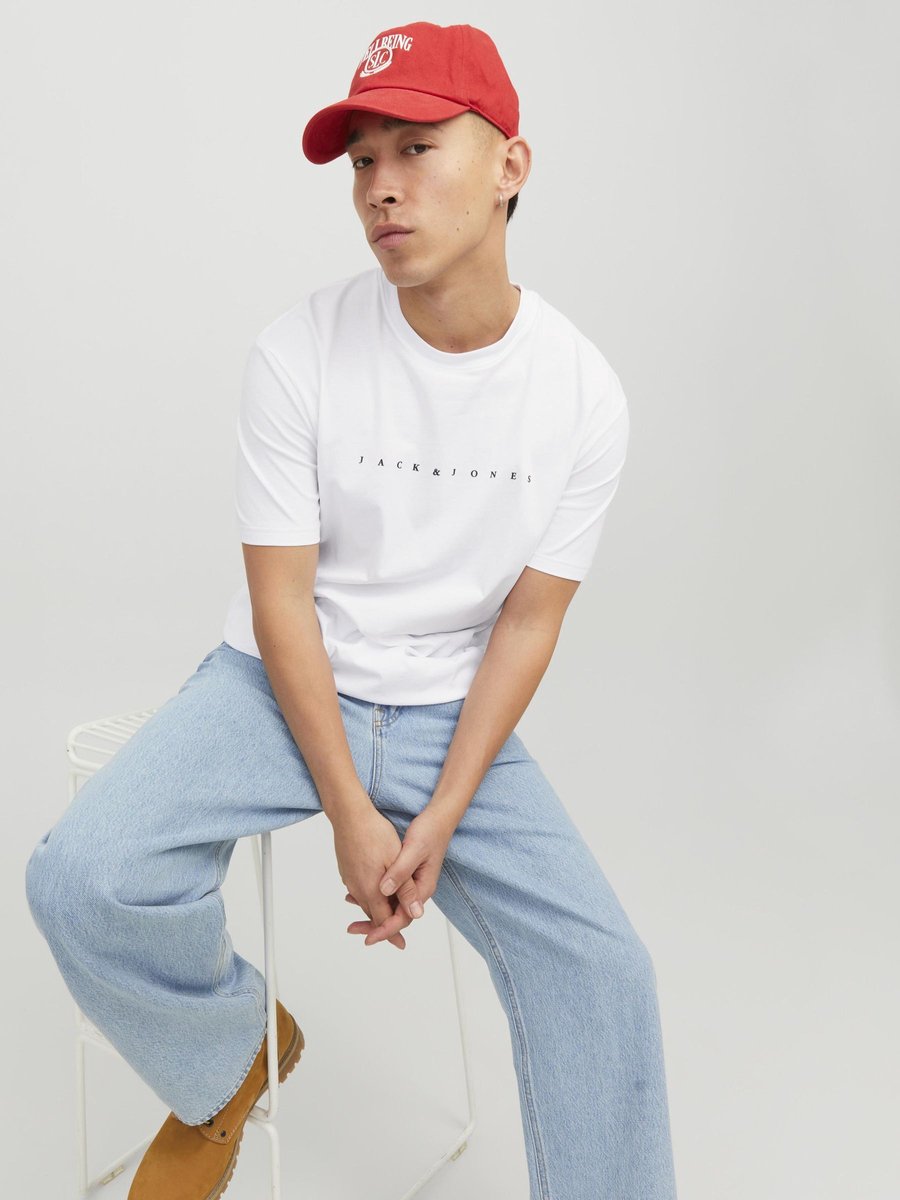 JACK&JONES - JJESTAR JJ TEE SS NOOS - Heren - T - shirts — afbeelding 7