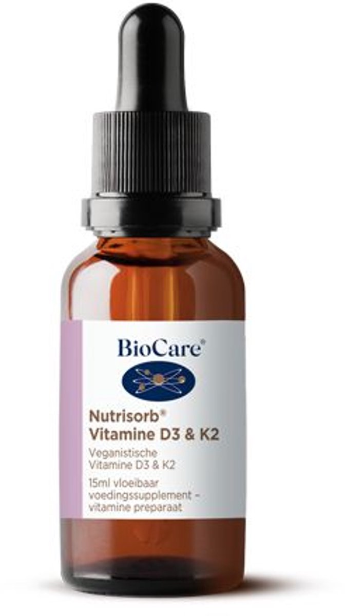 Biocare Nutrisorb vitamine D3 & K2 15 ml