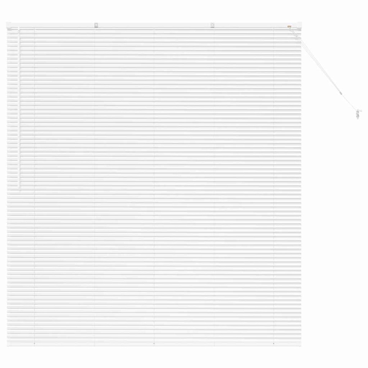 vidaXL - Venetiaanse - jaloezie - Wit - 175 - x - 160 - cm - 25 - mm - Aluminium