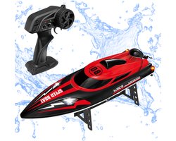 Pumpify Bestuurbare Boot – Waterspeelgoed – RC Boot – Snelheid Tot 25 km/h – 150m Bereik – Speelgoed Boot – Speedboot – Afstandsbestuurbare Boot - Speelgoed – 5 jaar – 6 jaar – 7 jaar – 8 jaar – 9 jaar – 10 jaar – Rood