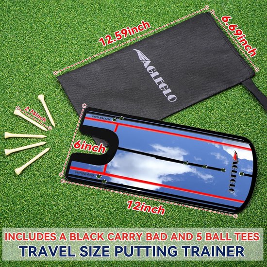 Golf Oefenspiegel voor Putting Training en Lijncorrectie van GOLF — afbeelding 3